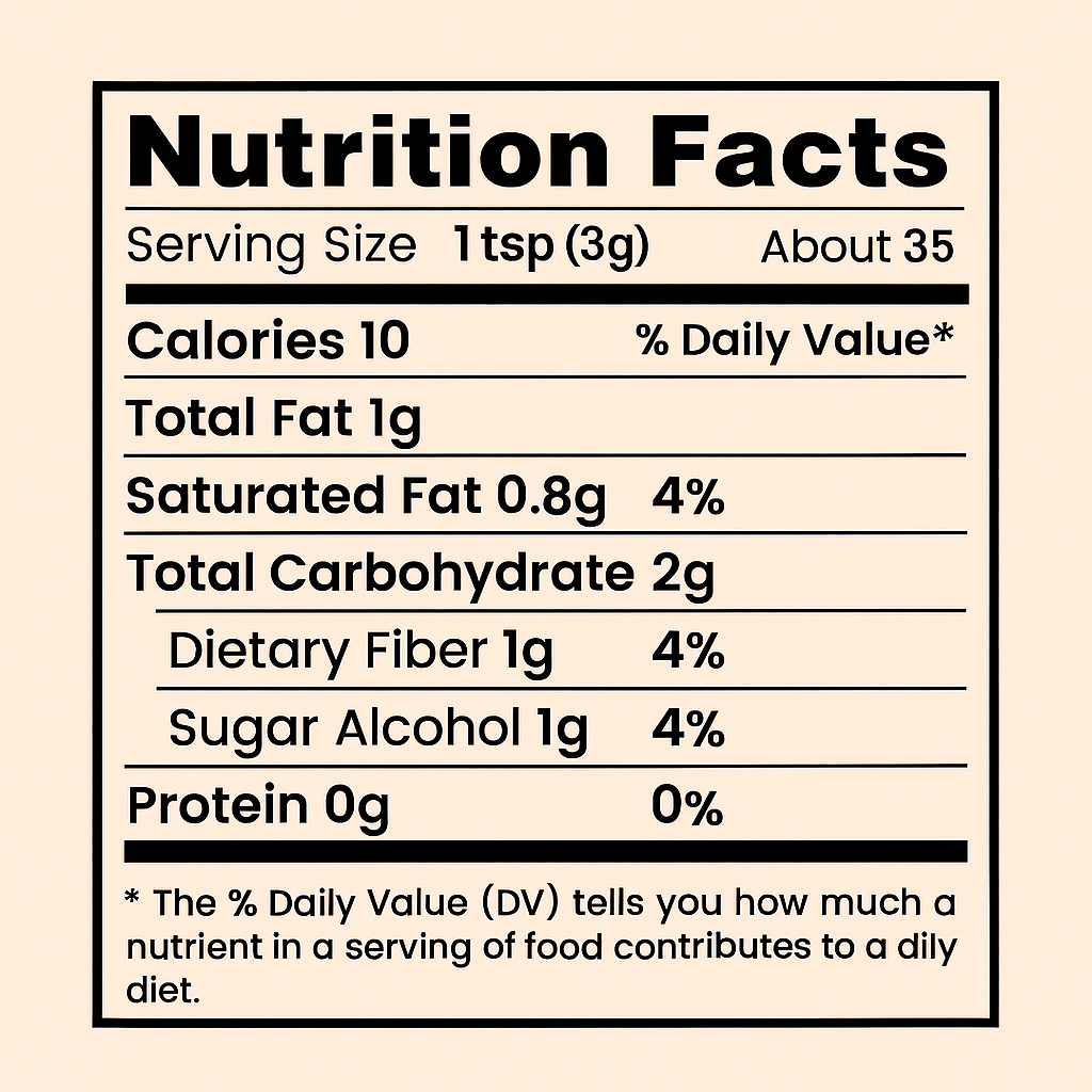 Skinnii® Cocoa-Nut – Dessert Topper (4oz)